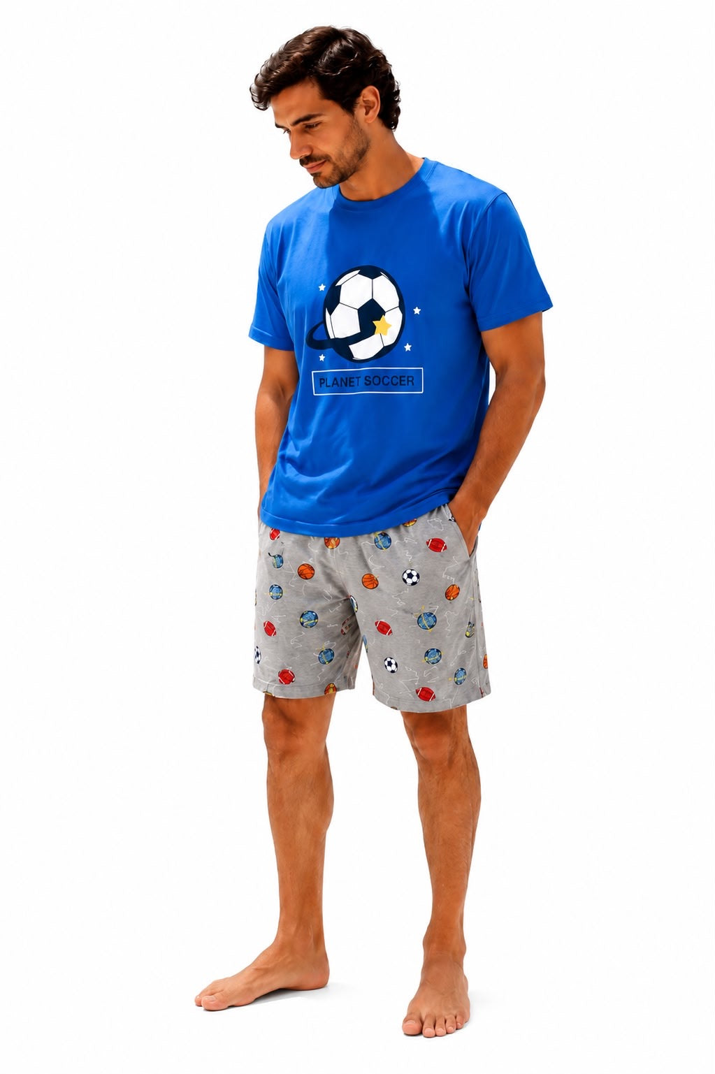 Pijama caballero short
