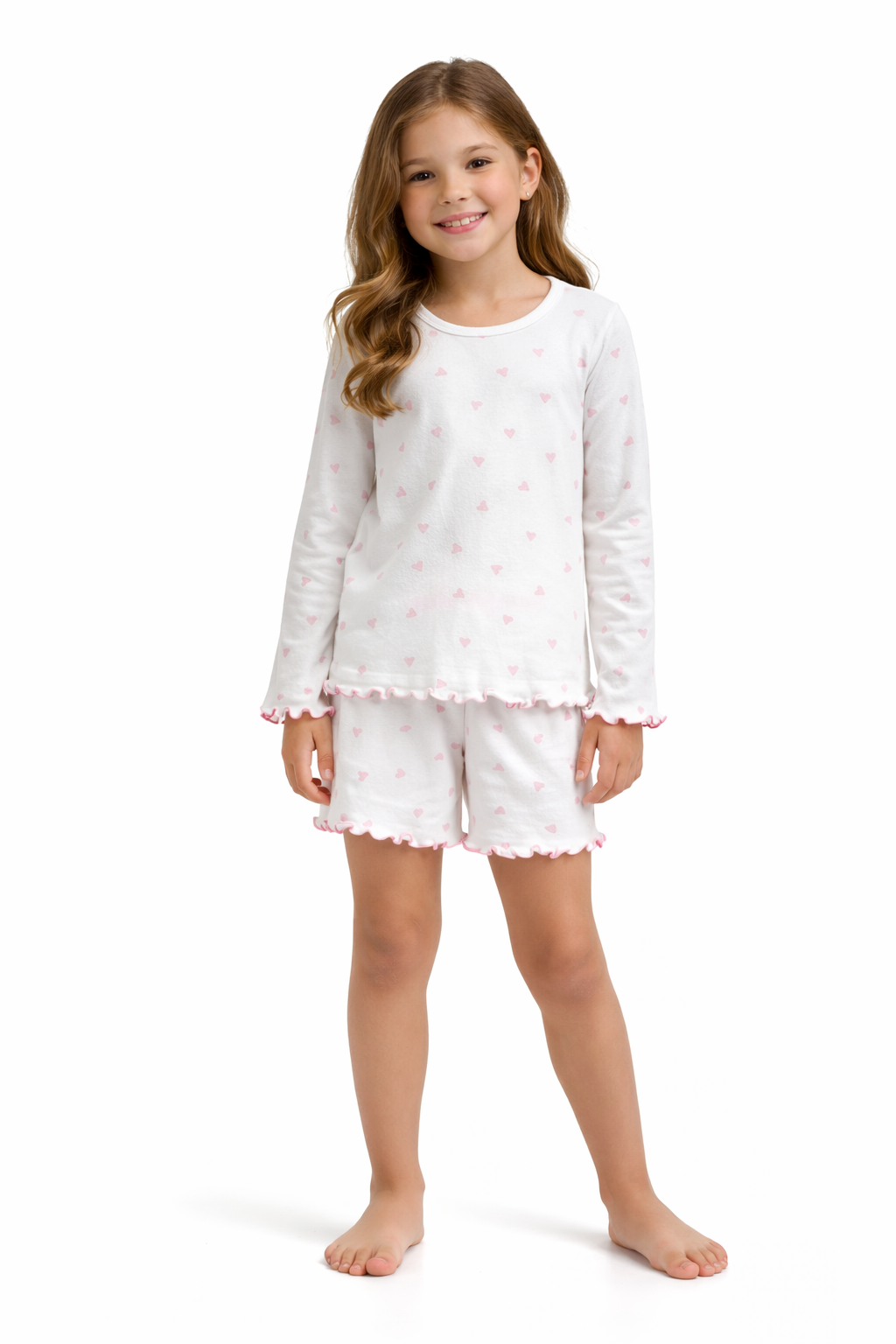 2637s531 Pijama niña 2 pzas.