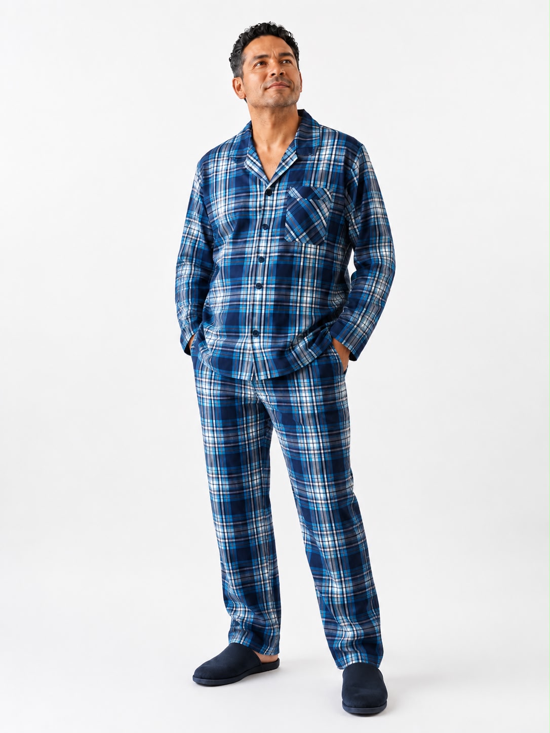 2619718 Pijama caballero algodón