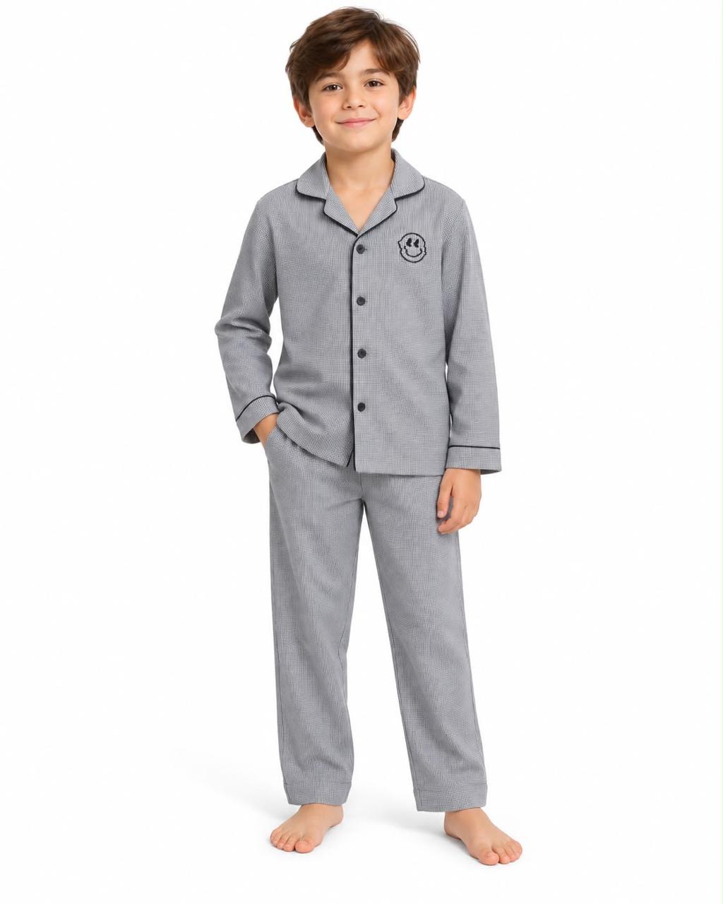Pijama niño manga larga