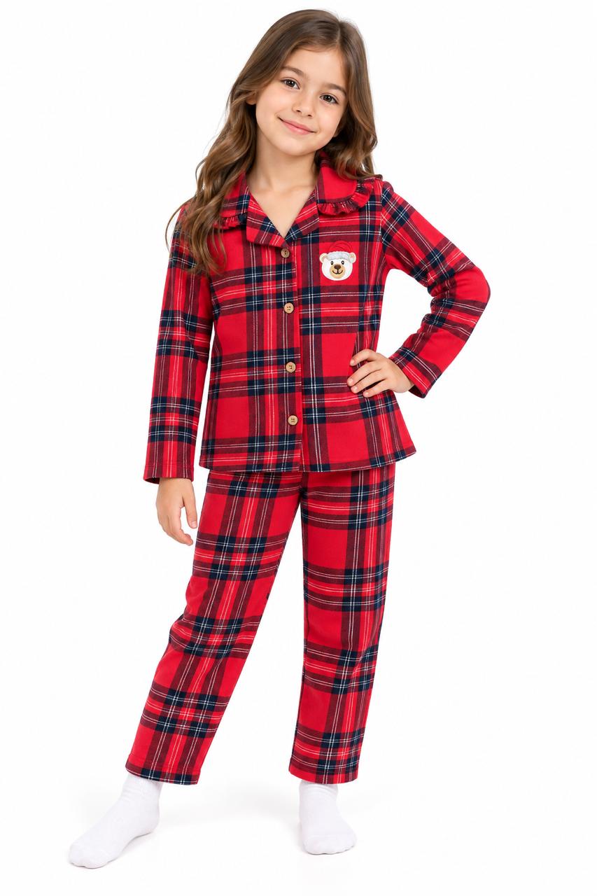Pijama niña manga larga